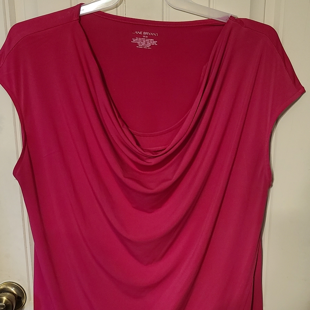 Lane Bryant Pink top